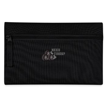 Do you need tyres? Strong car style for - Pencil Case - black - Front