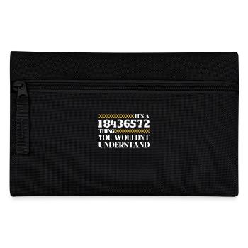 Es Ist Ein 18436572 Ding, Du Würdest Es Nicht - Federtasche - Schwarz - Vorne