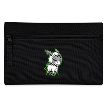 Donkey Urban Animal Style Animal Lover - Pencil Case - black - Front