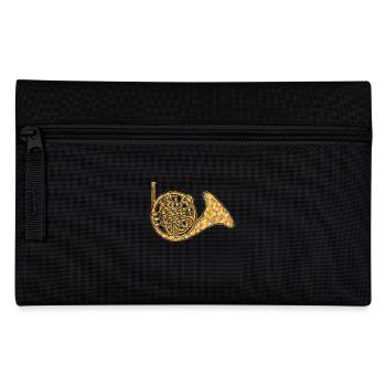 French Horn Geometric - Pencil Case - black - Front