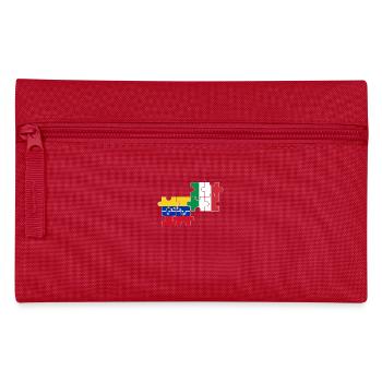 Venezuela Italy Flag Italians Venezuelans - Pencil Case - red - Front