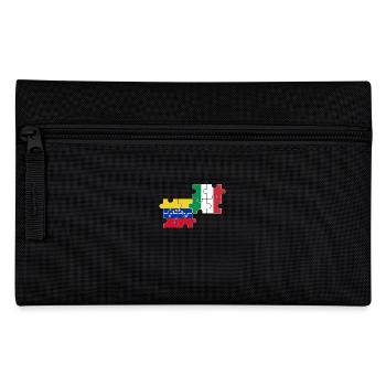 Venezuela Italy Flag Italians Venezuelans - Pencil Case - black - Front