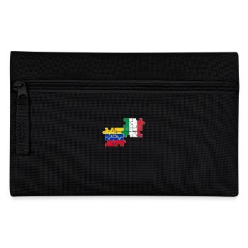 Venezuela Italien Flagge Italiener Venezolaner - Federtasche - Schwarz - Vorne
