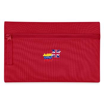 Venezuela Uk Flag British Venezuelan - Pencil Case - red - Front
