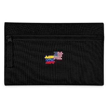 Venezuela États-Unis Drapeau Américain - Trousse - noir - Devant