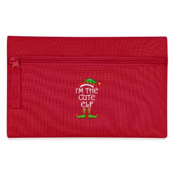 Je suis le mignon elfe chemise assortie au groupe familial - Trousse - rouge - Devant