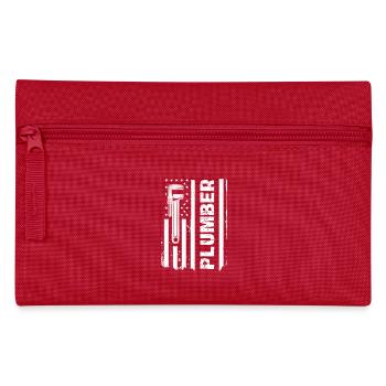 Outil de drapeau de plombier élégant - Trousse - rouge - Devant
