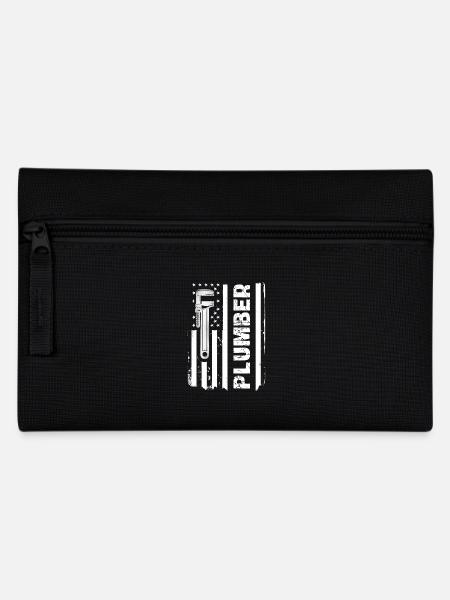 Installateur Flagge Werkzeug Stilvoll - Federtasche - Schwarz