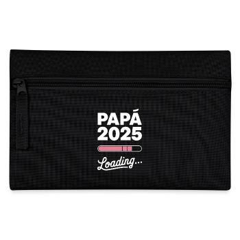 New Dad Gift 2025 Loading - Pencil Case - black - Front