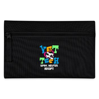 Vet Tech Spay Neuter Adopt - Pencil Case - black - Front