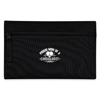 Proud Mom Of A Cardiologist - Pencil Case - black - Front