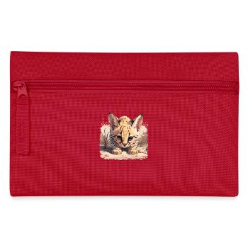 Servale Serval - Federtasche - Rot - Vorne
