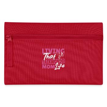 Les arts martiaux qui vivent la vie de la mère taekwondo - Trousse - rouge - Devant