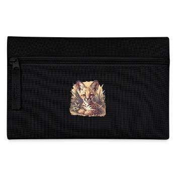Servale Serval - Federtasche - Schwarz - Vorne