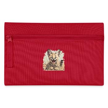 Servale Serval - Federtasche - Rot - Vorne