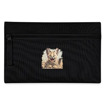 Servale Serval - Federtasche - Schwarz - Vorne