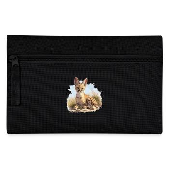 Servale Serval - Federtasche - Schwarz - Vorne