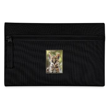 Servale Serval - Federtasche - Schwarz - Vorne