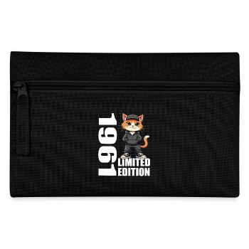 Limited Edition 1961 Birthday Born 1961 - Pencil Case - black - Front