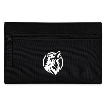 Le loup hurlant comme protecteur de la forêt - Trousse - noir - Devant