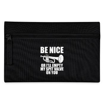 Funny Trumpet Men Women Trumpetist Trumpet Player - Pencil Case - black - Front
