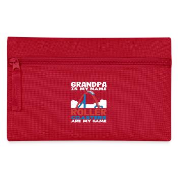 Montagnes russes, grand-père est mon nom - Trousse - rouge - Devant