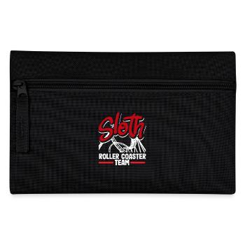 Sloth Achterbahn Team Abenteuer - Federtasche - Schwarz - Vorne