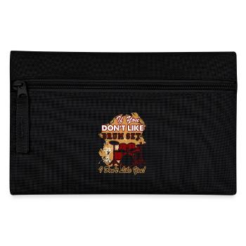 If You Don't Like Drum Set I Don't Like You - Pencil Case - black - Front
