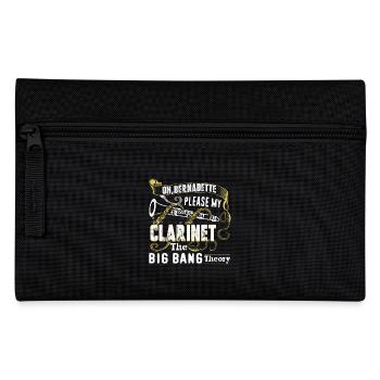 Please My Clarinet The Big Band Theory - Pencil Case - black - Front