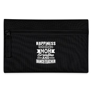 Dance Teacher Mom Grandma And Dance Teacher - Pencil Case - black - Front