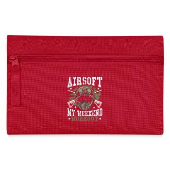 Tir en équipe Airsoft Stratégie Airsoft - Trousse - rouge - Devant