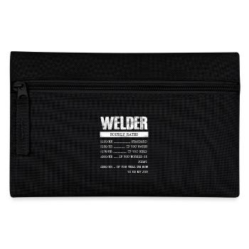 Soudeur Salaire horaire Humoristique - Trousse - noir - Devant