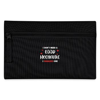 Je n’ai pas besoin d’un bon mécanicien, j’en ai - Trousse - noir - Devant