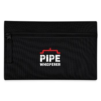 Pipe Whisperer Humor Für Handwerker - Federtasche - Schwarz - Vorne