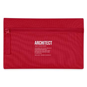 Architect: Precise guesses, unreliable - Pencil Case - red - Front