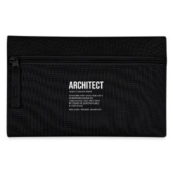 Architekt: Präzise Vermutungen, Unzuverlässige - Federtasche - Schwarz - Vorne