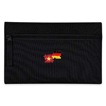 Vietnam Deutschland Flagge Deutsch Vietnamese - Federtasche - Schwarz - Vorne