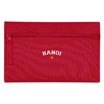 Hanoï Vietnam Drapeau vietnamien - Trousse - rouge - Devant