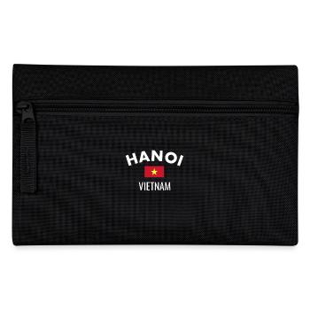 Hanoi Vietnam Vietnamesische Flagge Vietnamese - Federtasche - Schwarz - Vorne