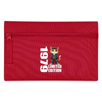 Limited Edition 1979 Geburtstag 1979 Geboren - Federtasche - Rot - Vorne