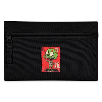 Mignon squelette de zombie vert - Trousse - noir - Devant