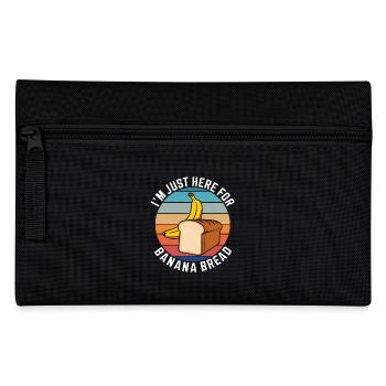 Bananenbrot Spruch Lustiges Bananenbrot Geschenk - Federtasche - Schwarz - Vorne