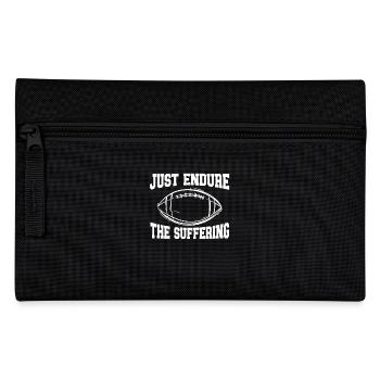 Just Endure The Suffering American Football - Pencil Case - black - Front