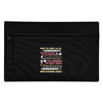 Bring On Nursing School - Pencil Case - black - Front