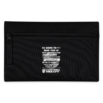 Funny Things About Occupation Therapy - Pencil Case - black - Front