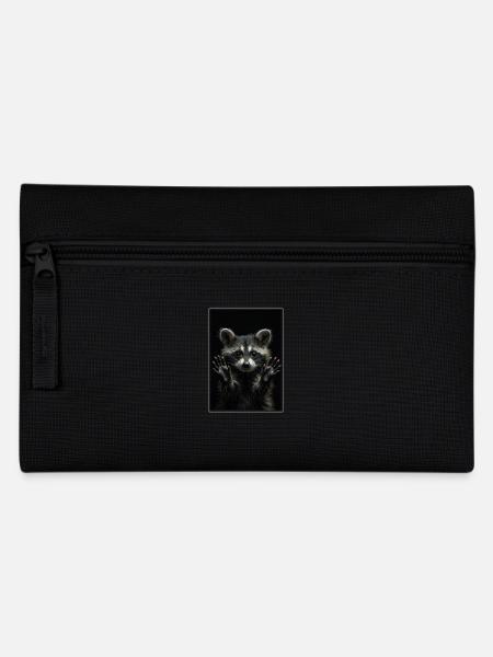 Waschbären Waschbär - Federtasche - Schwarz