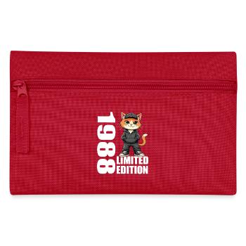 Limited Edition 1988 Birthday Born 1988 - Pencil Case - red - Front