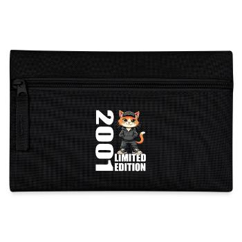 Limited Edition 2001 Geburtstag 2001 Geboren - Federtasche - Schwarz - Vorne