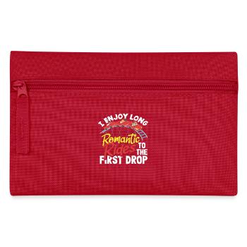 Romantic roller coaster rides to the first case - Pencil Case - red - Front