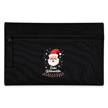 Frohe Weihnachten - Familien-Lustig - Federtasche - Schwarz - Vorne